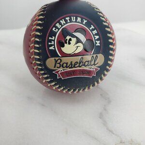 Mickey Mouse Steamboat Mickey All Century Team 1928 Red and Blue Baseball‎